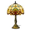 Tiffany Tafellamp - Woonkamerlamp - Vintage image 7