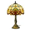Tiffany Tafellamp - Woonkamerlamp - Vintage image 7