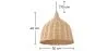 Bamboe Plafondlamp - Hanglamp Ontwerp Boho Bali -Baro image 7