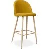 Met stof beklede kruk - Scandinavisch design - 76cm - Evelyne image 7