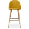 Met stof beklede kruk - Scandinavisch design - 76cm - Evelyne image 7