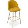 Met stof beklede kruk - Scandinavisch design - 76cm - Evelyne image 7