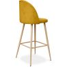 Met stof beklede kruk - Scandinavisch design - 76cm - Evelyne image 7