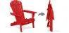 Houten buitenstoel met armleuningen - Adirondack tuinstoel - Adirondack image 7