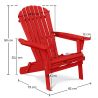 Houten buitenstoel met armleuningen - Adirondack tuinstoel - Adirondack image 7