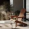 Houten buitenstoel met armleuningen - Adirondack tuinstoel - Adirondack image 7