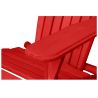 Houten buitenstoel met armleuningen - Adirondack tuinstoel - Adirondack image 7