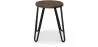 Barkruk Rond - Industrieel Ontwerp - Staal & Hout - 43cm - Hairpin image 7