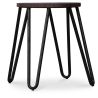 Barkruk Rond - Industrieel Ontwerp - Staal & Hout - 43cm - Hairpin image 7