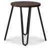Barkruk Rond - Industrieel Ontwerp - Staal & Hout - 43cm - Hairpin image 7