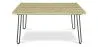Rechthoekige eettafel - Industrieel - Hout & Metaal - 150cm - Hairpin image 7