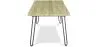 Rechthoekige eettafel - Industrieel - Hout & Metaal - 150cm - Hairpin image 7