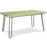 Rechthoekige eettafel - Industrieel - Hout & Metaal - 150cm - Hairpin image 7