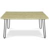 Rechthoekige eettafel - Industrieel - Hout & Metaal - 150cm - Hairpin image 7