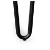 Barkruk rond - Industrieel Ontwerp - Hout & Staal - 44cm - Hairpin image 7
