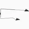 Flexo Lamp - Wandlamp - 2 armen zwart - George image 7