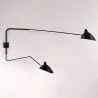 Flexo Lamp - Wandlamp - 2 armen zwart - George image 7