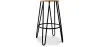 Ronde Kruk - Industrieel Ontwerp - Hout & Metaal - 66cm - Hairpin image 7
