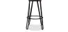 Ronde Kruk - Industrieel Ontwerp - Hout & Metaal - 66cm - Hairpin image 7