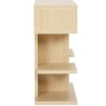 Scandinavische stijl lage plank met 5 compartimenten - Hout image 7