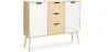 Houten Dressoir - Scandinavisch design - 3 laden - Roger image 7