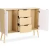 Houten Dressoir - Scandinavisch design - 3 laden - Roger image 7