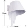 Wandlamp - Verfpot - Okamoto - Okamoto image 7