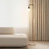 Staande lamp met marmeren voet - Woonkamerlamp - Carlo image 7