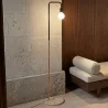 Staande lamp met marmeren voet - Woonkamerlamp - Carlo image 7