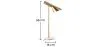 Flexo Lamp - Bureau Lamp - Marmer en Metaal - Celio image 7