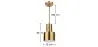 Design Plafondlamp - Metalen Hanglamp - Camilo - Camilo image 7