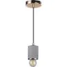 Plafondlamp - Hanglamp - Metaal en Beton - Felippo image 7