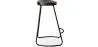 Barkruk - Industrieel ontwerp - Hout & Metaal - 66 cm - Adriel image 7