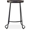 Barkruk - Industrieel ontwerp - Hout & Metaal - 66 cm - Adriel image 7