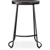 Barkruk - Industrieel ontwerp - Hout & Metaal - 66 cm - Adriel image 7