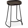 Barkruk - Industrieel ontwerp - Hout & Metaal - 66 cm - Adriel image 7