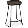 Barkruk - Industrieel ontwerp - Hout & Metaal - 66 cm - Adriel image 7
