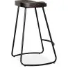 Barkruk - Industrieel ontwerp - Hout & Metaal - 66 cm - Adriel image 7