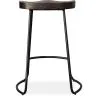 Barkruk - Industrieel ontwerp - Hout & Metaal - 66 cm - Adriel image 7