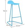 Metalen design kruk - Gaynor image 7