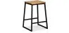 Barkruk industrieel ontwerp - hout en metaal - 60cm - Big Boy image 7