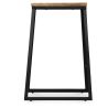 Barkruk industrieel ontwerp - hout en metaal - 60cm - Big Boy image 7