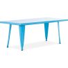 Rechthoekige Kindertafel - Industrieel Ontwerp - 120cm - Stylix image 7