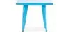 Vierkante Kindertafel - Industrieel - Metaal - 60cm - Stylix image 7