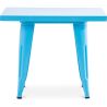 Vierkante Kindertafel - Industrieel - Metaal - 60cm - Stylix image 7