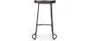 Barkruk - Industrieel Ontwerp - Hout & Metaal - 76 cm - Aiyana image 7