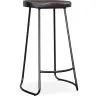 Barkruk - Industrieel Ontwerp - Hout & Metaal - 76 cm - Aiyana image 7