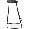 Barkruk - Industrieel Ontwerp - Hout & Metaal - 76 cm - Aiyana image 7