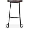 Barkruk - Industrieel Ontwerp - Hout & Metaal - 76 cm - Aiyana image 7
