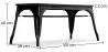 Industrieel Design Bank - Hout en Metaal - Stylix image 7
